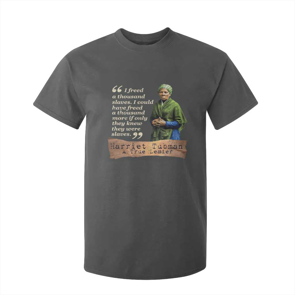Harriet Tubman T Shirt For Kid If Only They Knew They Were Slaves Black History