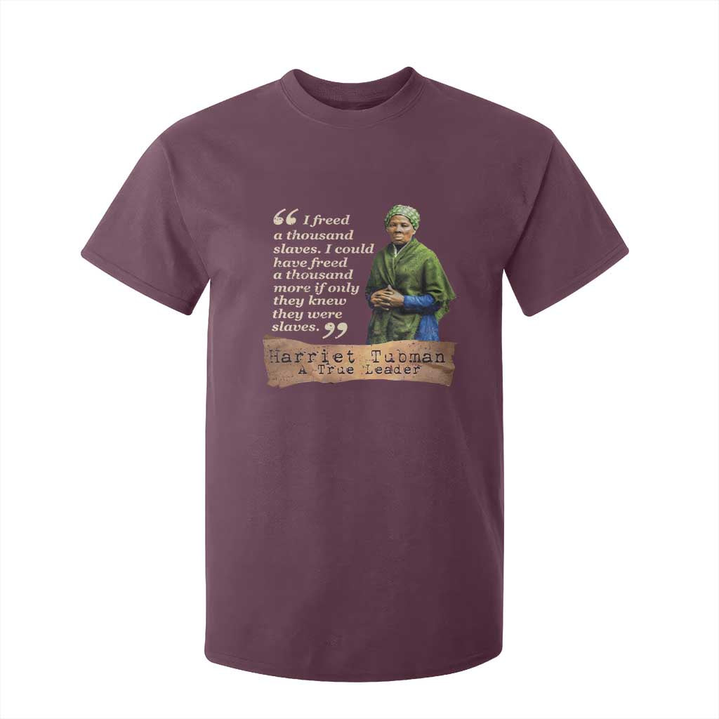 Harriet Tubman T Shirt For Kid If Only They Knew They Were Slaves Black History