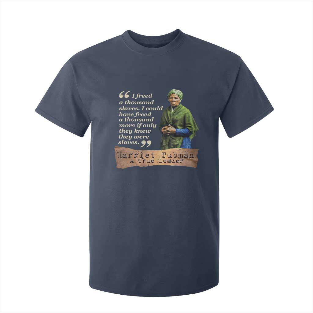 Harriet Tubman T Shirt For Kid If Only They Knew They Were Slaves Black History