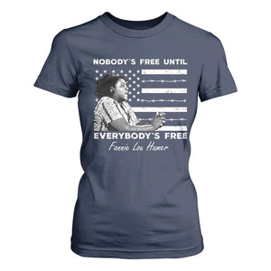 Fannie Lou Hamer T Shirt For Women Nobody's Free Until Everybody's Free Black History