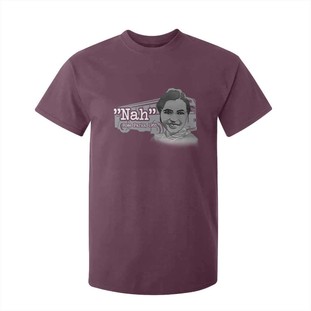 Nah Rosa Parks T Shirt For Kid Bus 1955 Black History Month