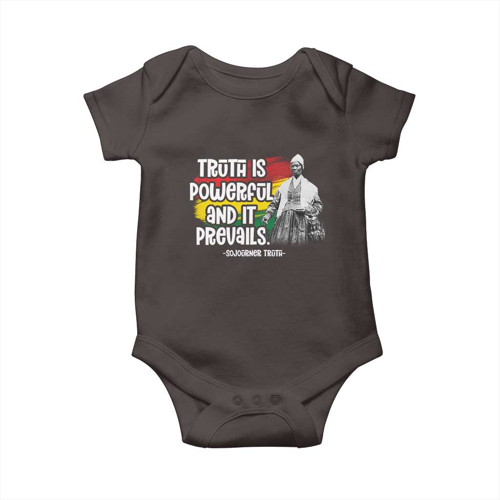 Sojourner Truth Baby Onesie Truth Is Powerful And It Prevails Black History