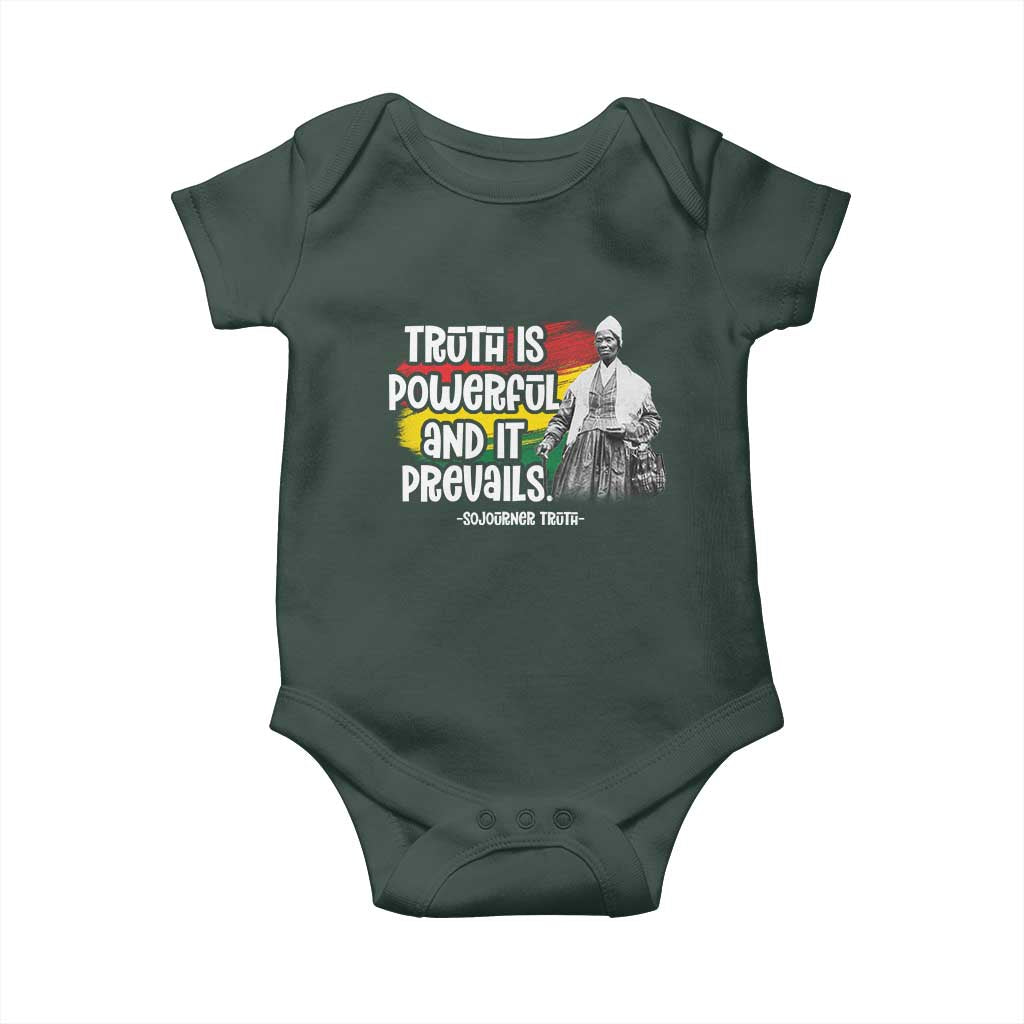 Sojourner Truth Baby Onesie Truth Is Powerful And It Prevails Black History