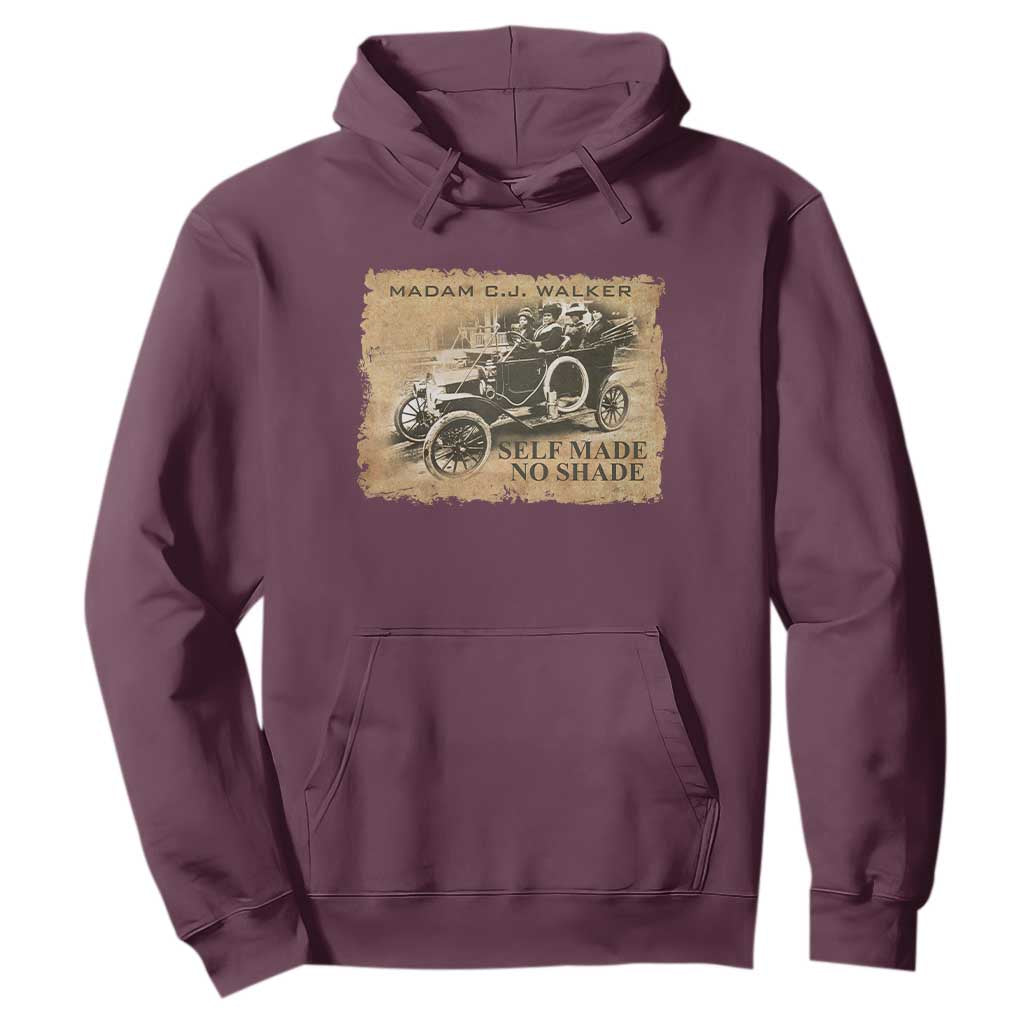 Madam C.J. Walker Hoodie Self Made No Shade Black History