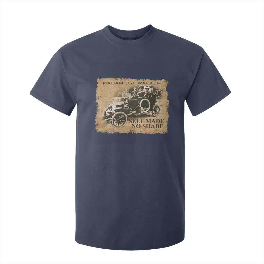 Madam C.J. Walker T Shirt For Kid Self Made No Shade Black History