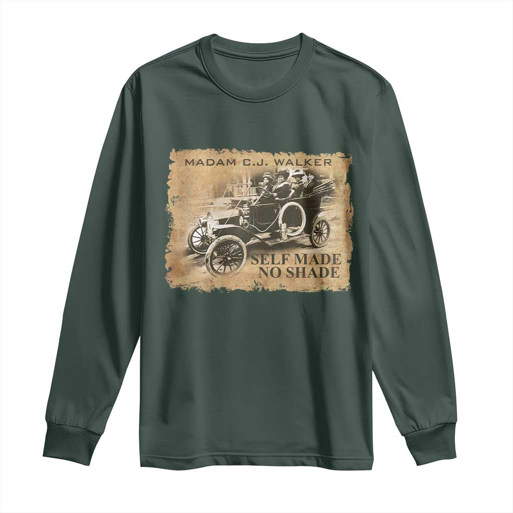 Madam C.J. Walker Long Sleeve Shirt Self Made No Shade Black History