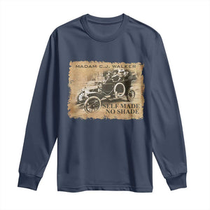 Madam C.J. Walker Long Sleeve Shirt Self Made No Shade Black History
