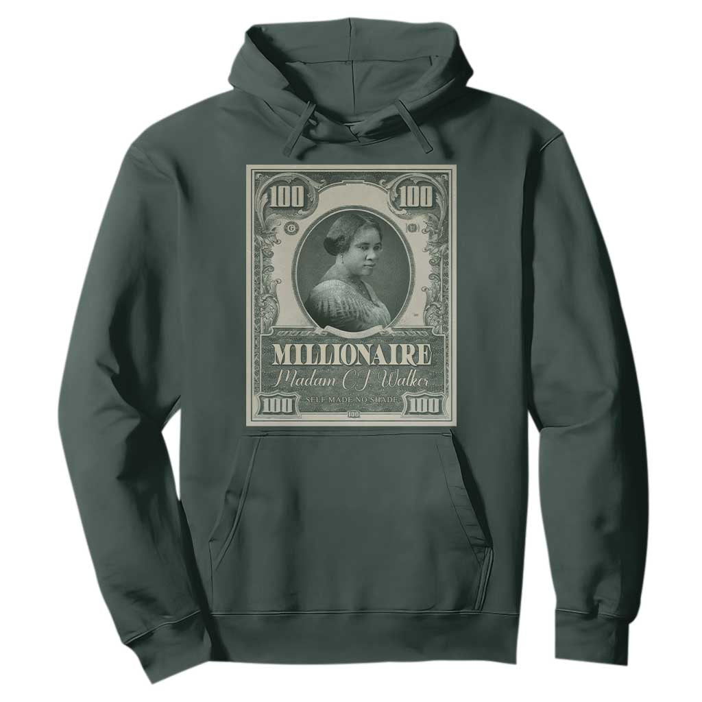 Madam C.J. Walker Hoodie Millionaire Black Women Pride