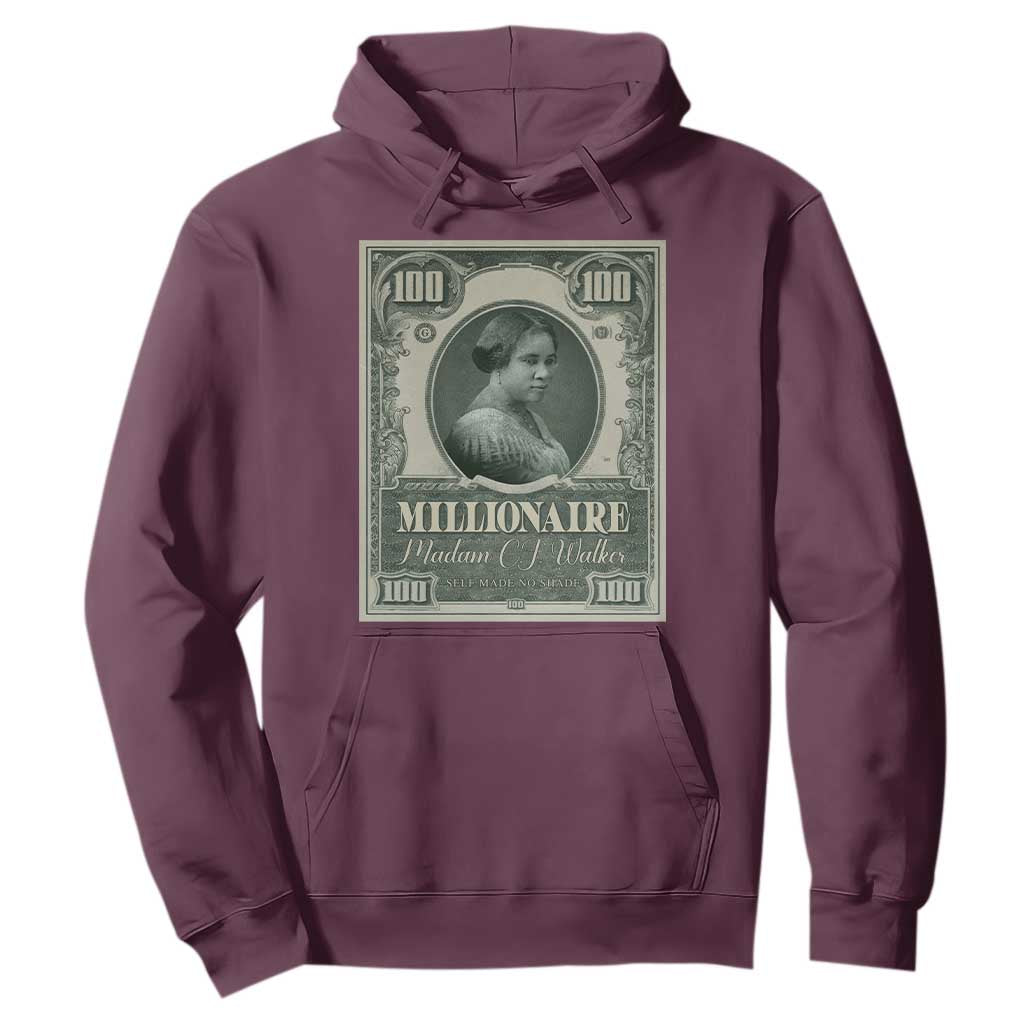 Madam C.J. Walker Hoodie Millionaire Black Women Pride