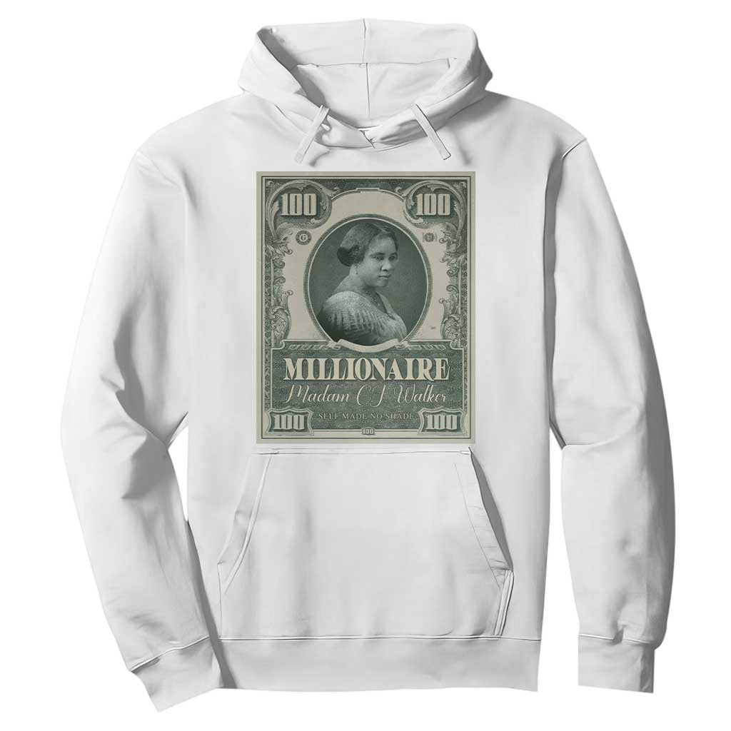 Madam C.J. Walker Hoodie Millionaire Black Women Pride