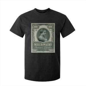 Madam C.J. Walker T Shirt For Kid Millionaire Black Women Pride