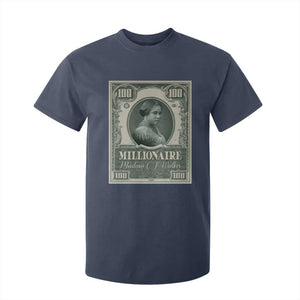 Madam C.J. Walker T Shirt For Kid Millionaire Black Women Pride