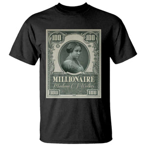Madam C.J. Walker T Shirt Millionaire Black Women Pride