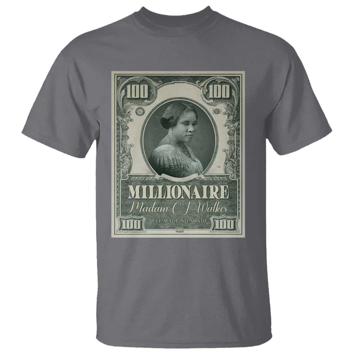 Madam C.J. Walker T Shirt Millionaire Black Women Pride