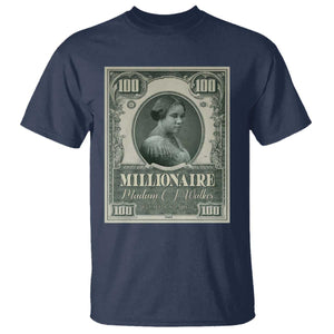 Madam C.J. Walker T Shirt Millionaire Black Women Pride
