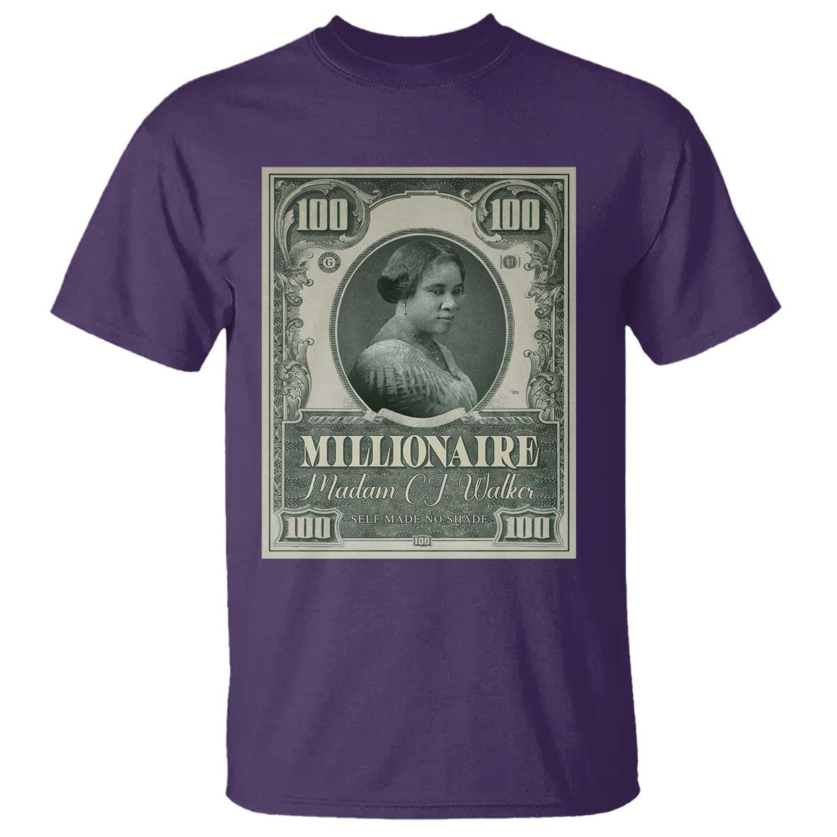 Madam C.J. Walker T Shirt Millionaire Black Women Pride