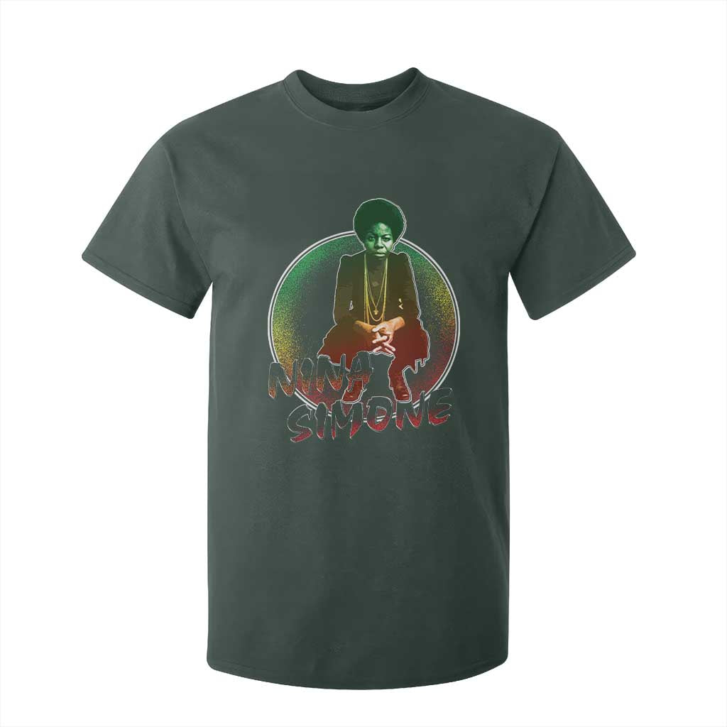 Nina Simone T Shirt For Kid Black Women History Pride