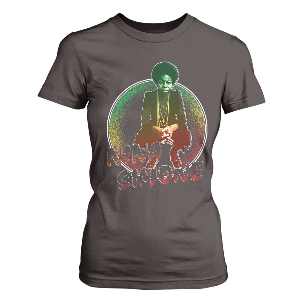 Nina Simone T Shirt For Women Black Women History Pride