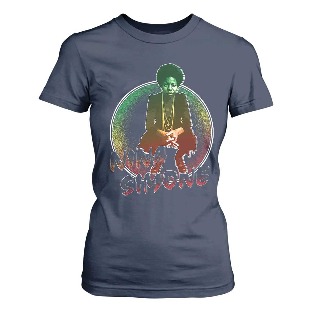 Nina Simone T Shirt For Women Black Women History Pride