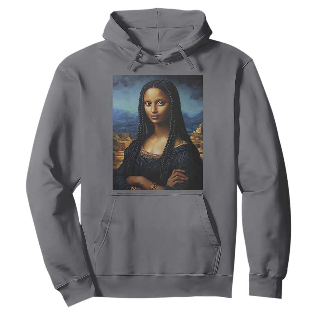 Black Women Pride Hoodie Melanin Mona Lisa Afro Queen Aesthetic Black History