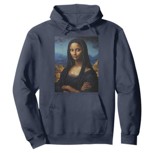 Black Women Pride Hoodie Melanin Mona Lisa Afro Queen Aesthetic Black History
