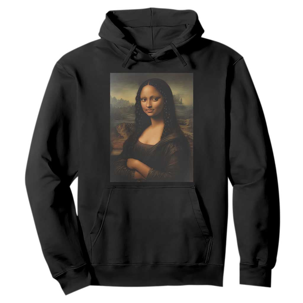 Black Mona Lisa Hoodie Melanin Pretty Aesthetic Black History
