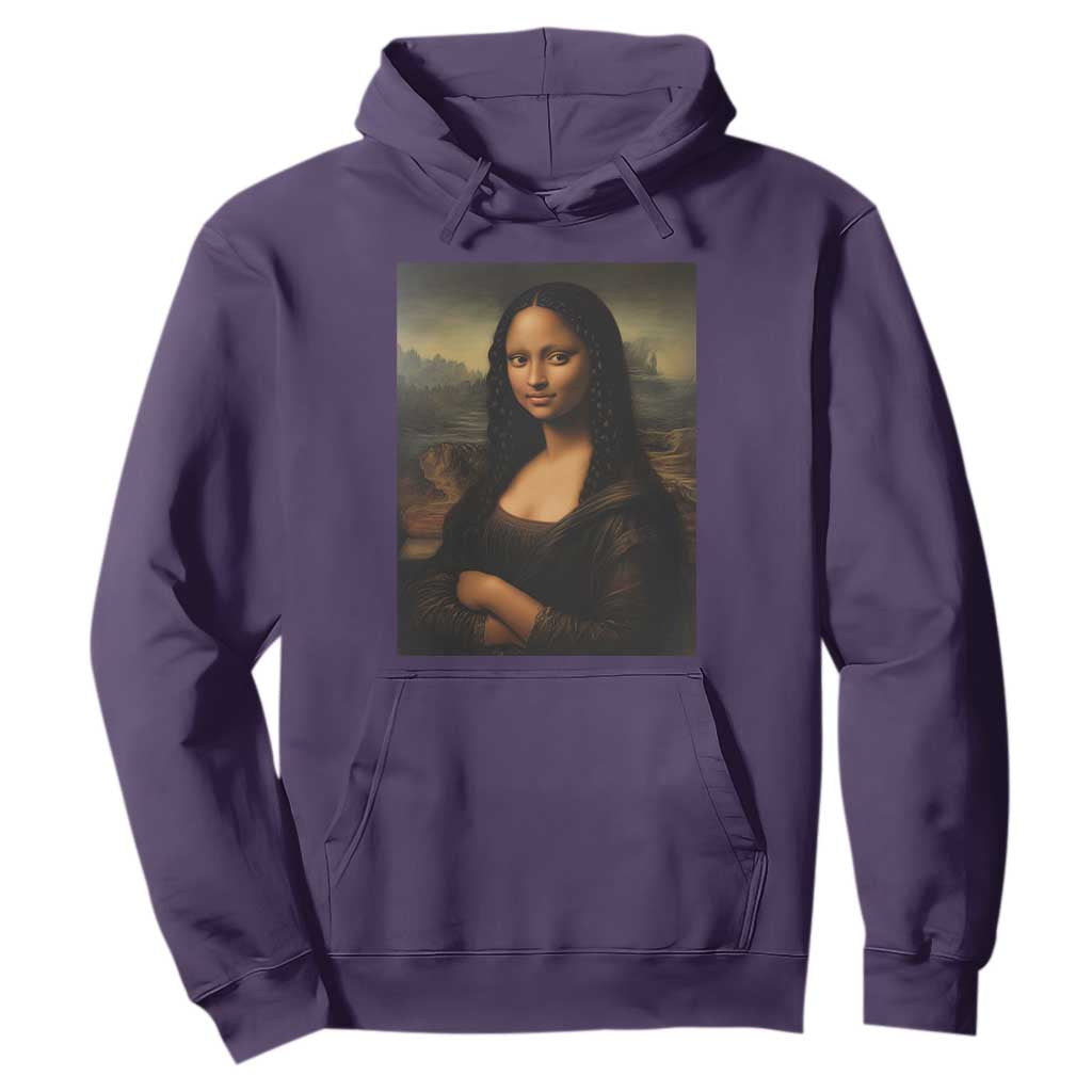 Black Mona Lisa Hoodie Melanin Pretty Aesthetic Black History