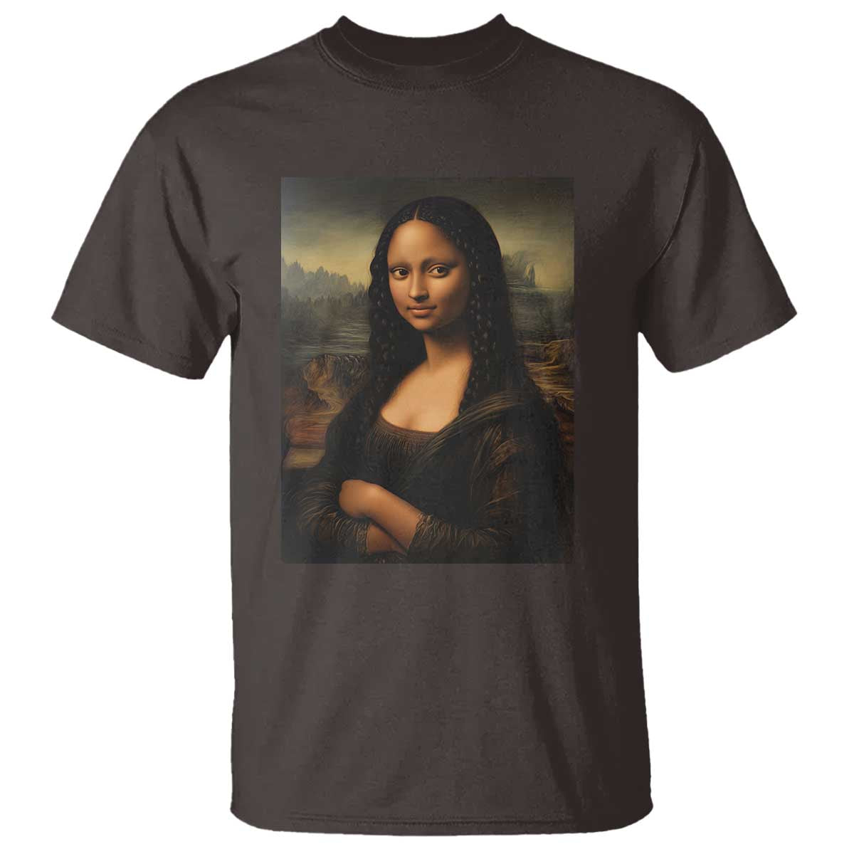 Black Mona Lisa T Shirt Melanin Pretty Aesthetic Black History