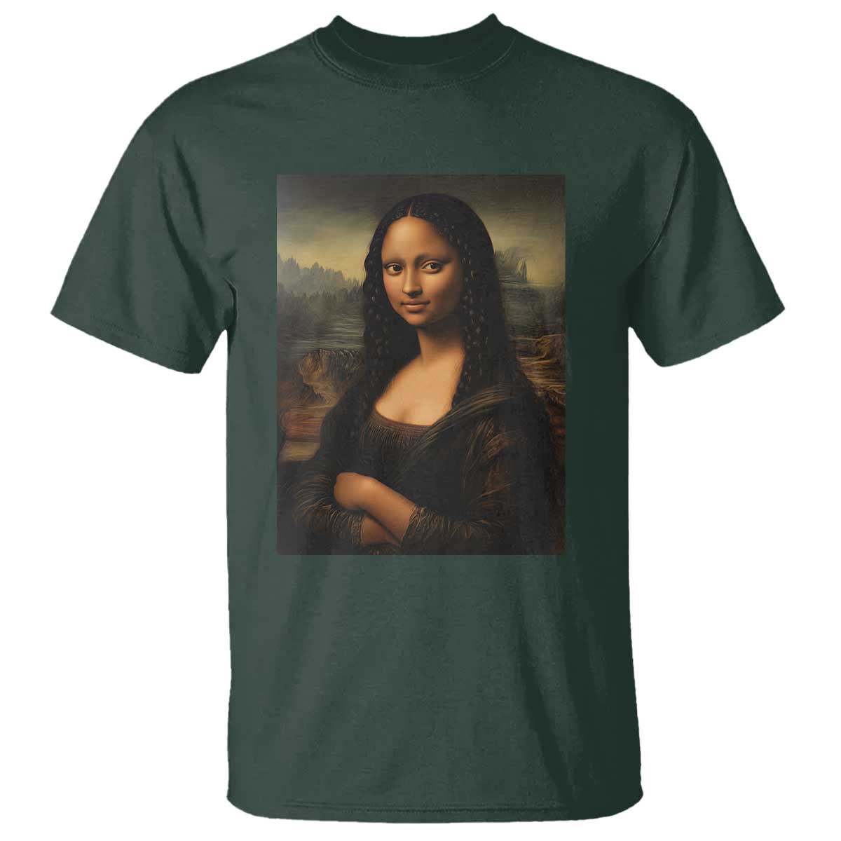 Black Mona Lisa T Shirt Melanin Pretty Aesthetic Black History