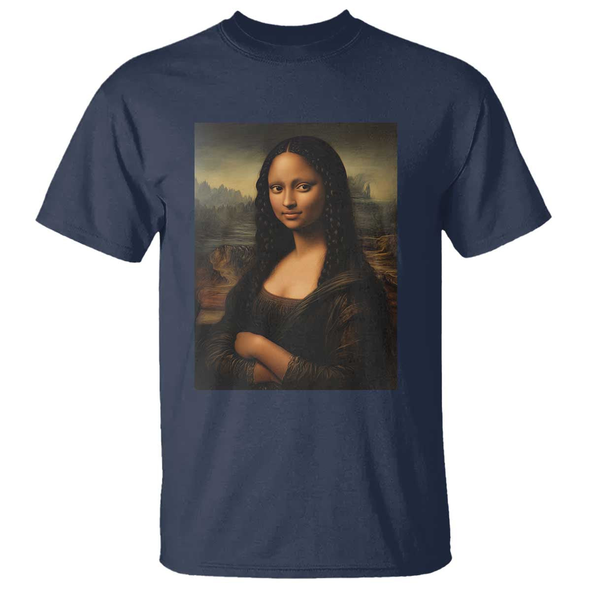 Black Mona Lisa T Shirt Melanin Pretty Aesthetic Black History