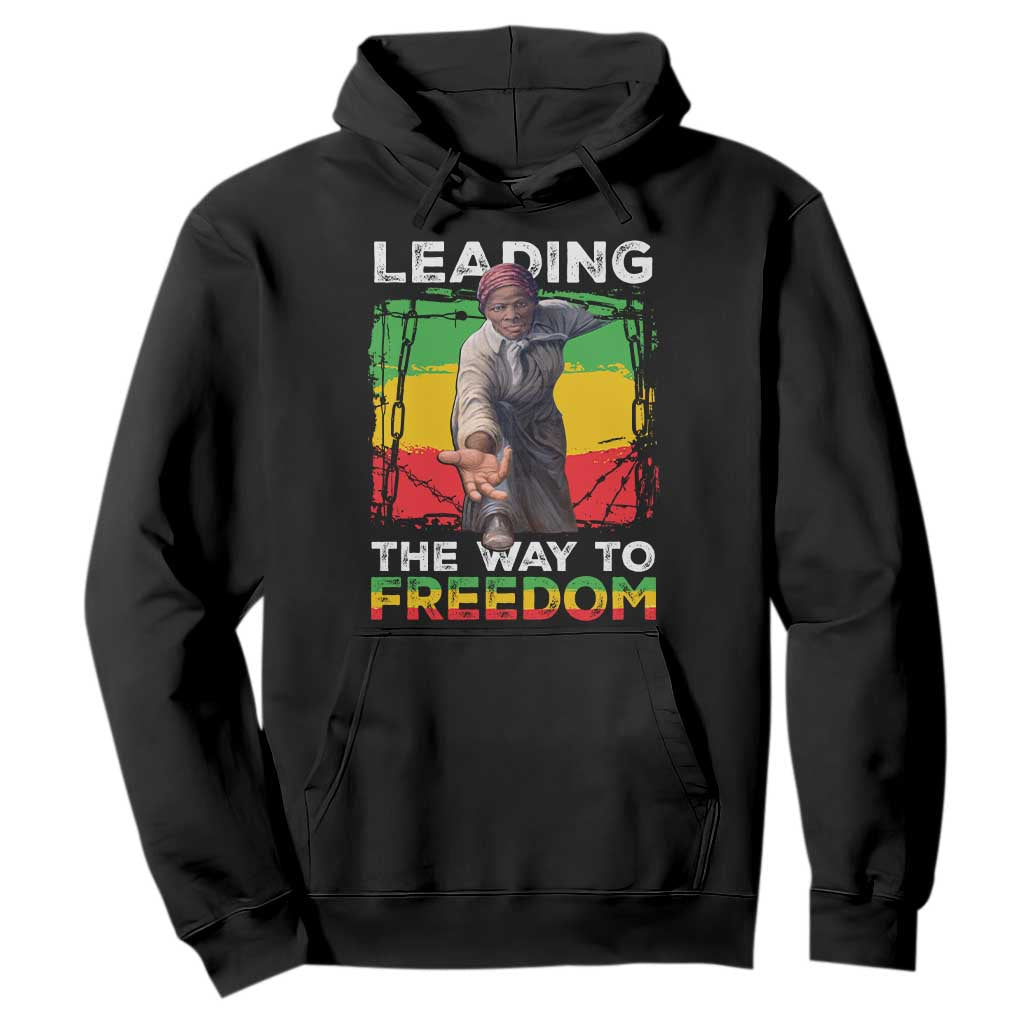 Harriet Tubman Hoodie Leading The Way To Freedom Black History