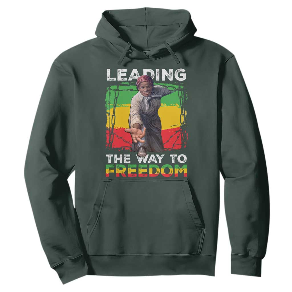 Harriet Tubman Hoodie Leading The Way To Freedom Black History