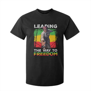Harriet Tubman T Shirt For Kid Leading The Way To Freedom Black History