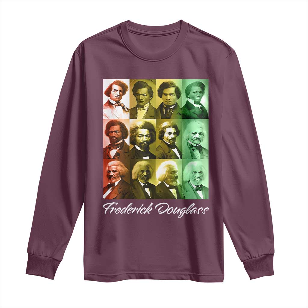 Life Of Frederick Douglass Long Sleeve Shirt Black History Month