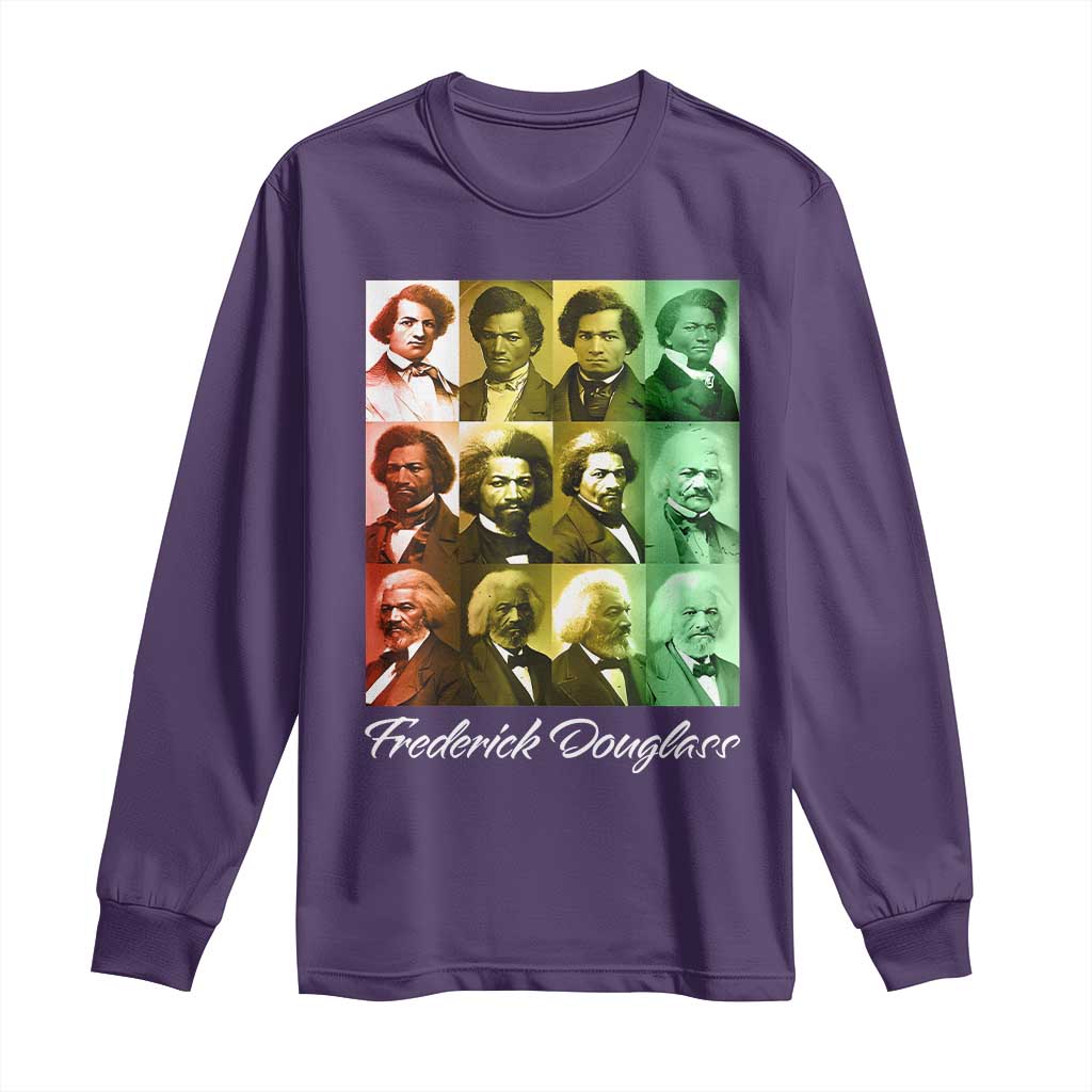 Life Of Frederick Douglass Long Sleeve Shirt Black History Month