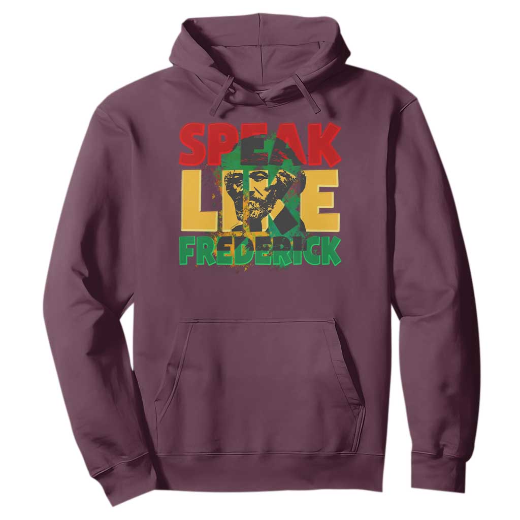 Speak Like Frederick Douglass Hoodie Black History Month