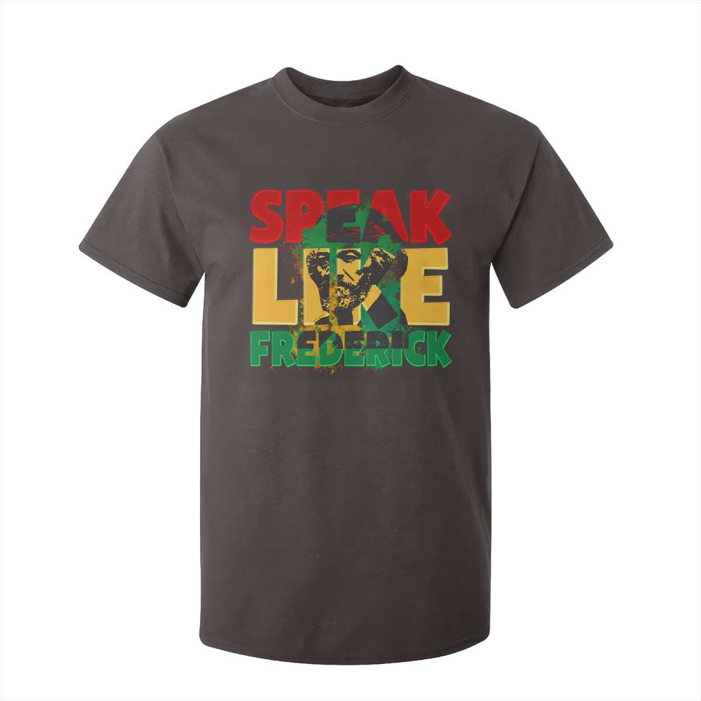 Speak Like Frederick Douglass T Shirt For Kid Black History Month