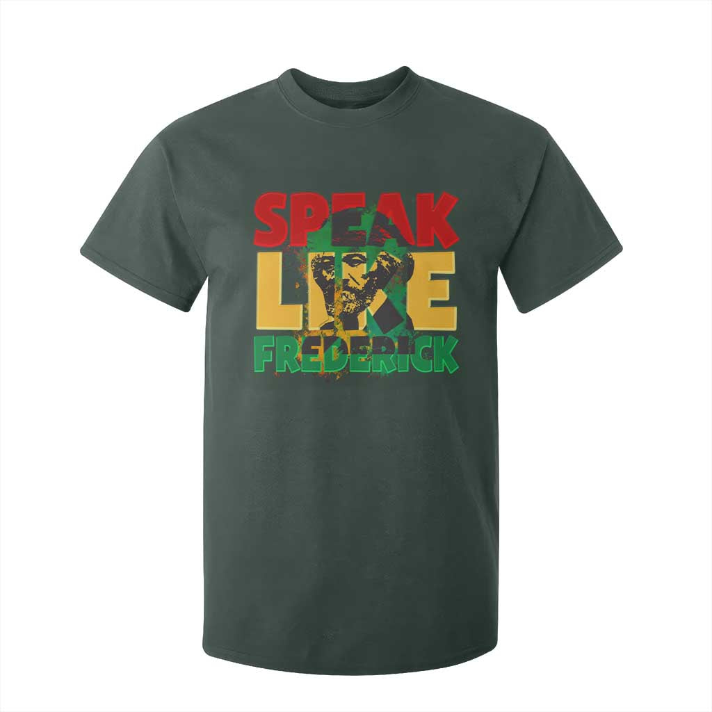 Speak Like Frederick Douglass T Shirt For Kid Black History Month