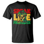 Speak Like Frederick Douglass T Shirt Black History Month