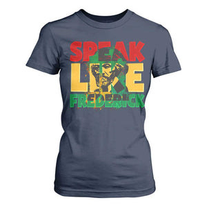 Speak Like Frederick Douglass T Shirt For Women Black History Month