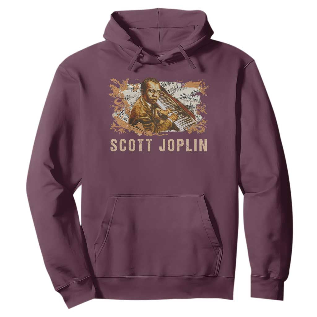 Scott Joplin Hoodie Afro Classical Music Composer Black History