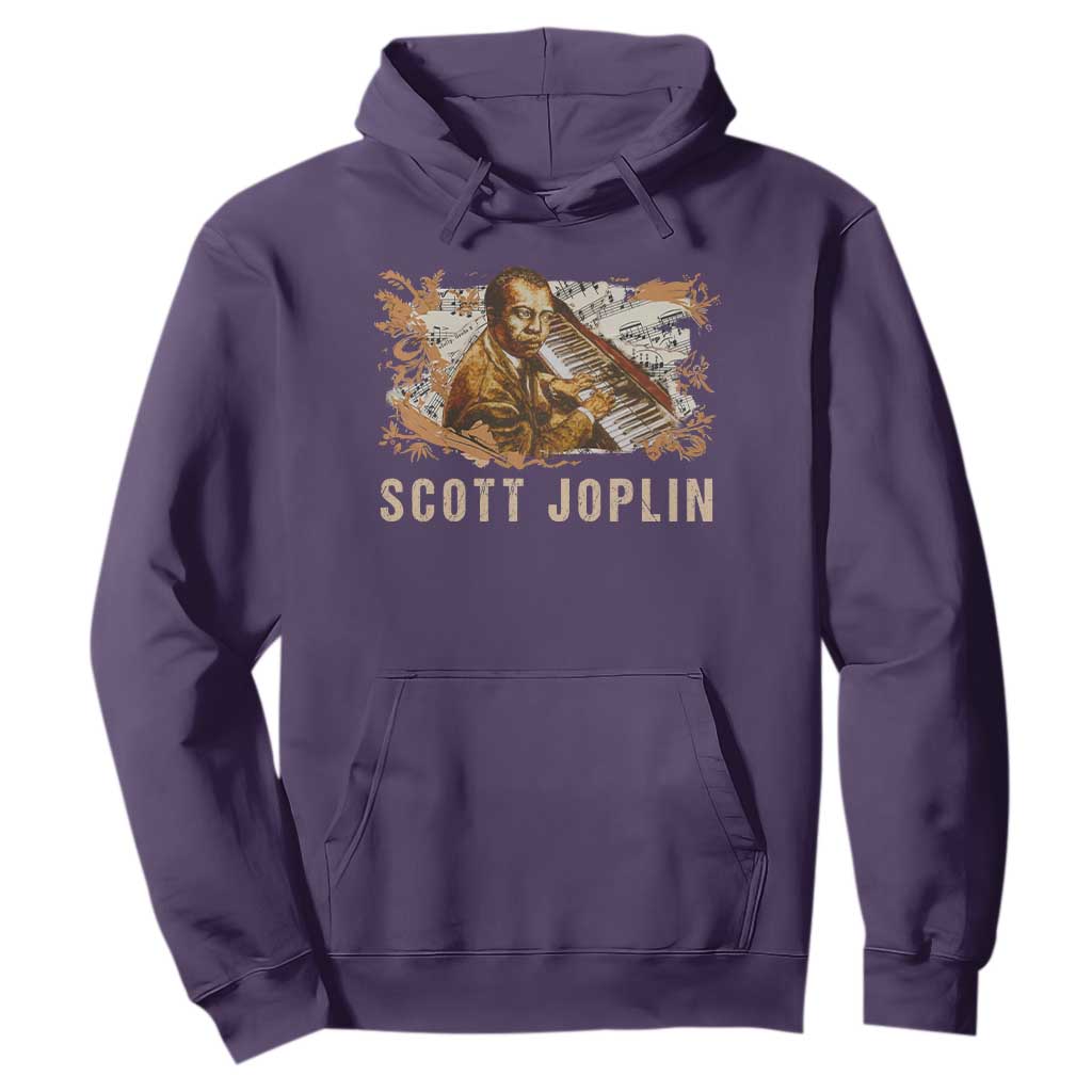Scott Joplin Hoodie Afro Classical Music Composer Black History