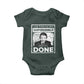 Nelson Mandela Baby Onesie It Always Seems Impossible Until It's Done