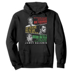 James Baldwin Hoodie Famous Quotes Nothing Can Be Changed Until It Is Faced
