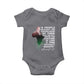 Marcus Garvey Baby Onesie A People Without The Knowledge Of Their Past History Is Like A Tree Without Roots