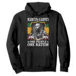 Marcus Garvey Hoodie One People One Nation Jamaica Legends Rasta