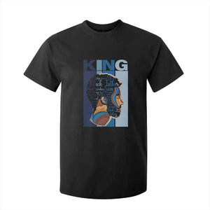 African American Dad T Shirt For Kid Black History King Father Melanin Pride