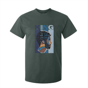 African American Dad T Shirt For Kid Black History King Father Melanin Pride