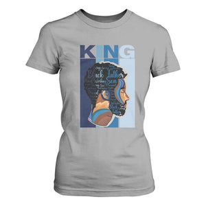 African American Dad T Shirt For Women Black History King Father Melanin Pride