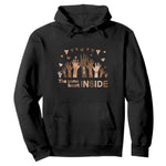Black Civil Rights Hoodie We Can Be Different On The Outside But We Have The Same Heart Black History Month